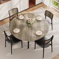 thumbnail image 4 of Huisuilinss Round Dining Table For 4-6 People,47" Farmhouse Circle Kitchen Table,Modern Round Dining Room Table,Round Dinner Table With Storage Shelf For Kitchen Living Room (Table Only), 4 of 7