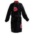 thumbnail image 2 of Akatsuki Robe Cosplay Bathrobe Fleece Warm Nightgown Robe Men Winter Coat Sleepwear Christmas Gift, 2 of 2