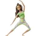 thumbnail image 2 of Barbie Made To Move Doll with 22 Flexible Joints Long wavy Brunette Hair, 2 of 8