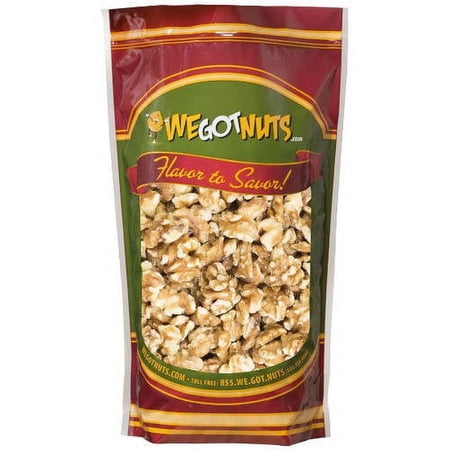We Got Nuts Raw Shelled Walnut Halves and Pieces, 3 lbs