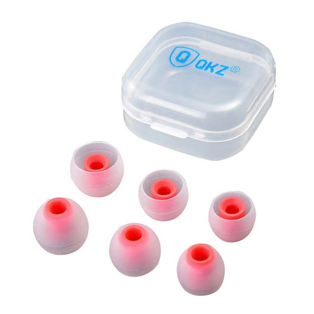 HEVIRGO 3 Pairs Earplug Replacement In Ear Silicone Eartips Earbuds Ear Sleeve for Headphone