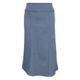 thumbnail image 3 of Women's Stretch Denim Below the Knee Length Panel Skirt, 3 of 3
