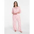thumbnail image 2 of Joyspun Women's Cozy Lounge Collection Hacci Knit Sleep Pants, 29” Inseam, Sizes XS to 3X, 2 of 6