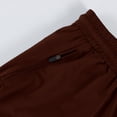 thumbnail image 5 of Domuza Mens Lightweight Hiking Pants Drawstring Stretch Wasit Fishing Athletic Pants 2026 New Outdoor Running Workout Track Pants Brown L, 5 of 5