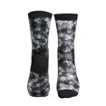 thumbnail image 2 of Athletic Socks Silver Flake Glitter Sport Running Calf Socks Crew Socks for Men Women, 2 of 7