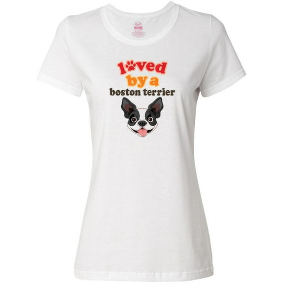 Inktastic Boston Terrier Dog Gift Women's T-Shirt