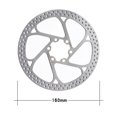 thumbnail image 2 of Bicyclette Disque Frein Rotor Centre Ligne Arrondi Rotor Lumière et Agile Mieux Adapter à Votre, 2 of 5