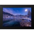 thumbnail image 2 of Krivec, Ales 24x17 Black Modern Framed Museum Art Print Titled - Zelenci Springs, 2 of 5