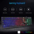 thumbnail image 3 of Combinación de teclado y ratón retroiluminado para videojuegos BlueFinger RGB, 3 of 8