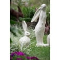thumbnail image 4 of A and B Home A&B Home Large Crisp White Standing Rabbit Figurine, 4 of 4