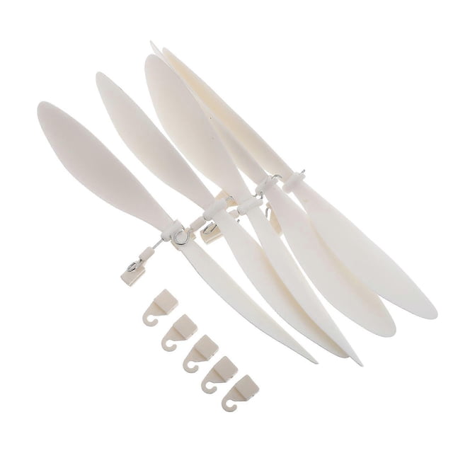 5pcs High Performance Remote Controlled Airplane Propeller Blades For Model Aircraft Rc Plane Parts And Accessories For Rc Plane Enthusiasts