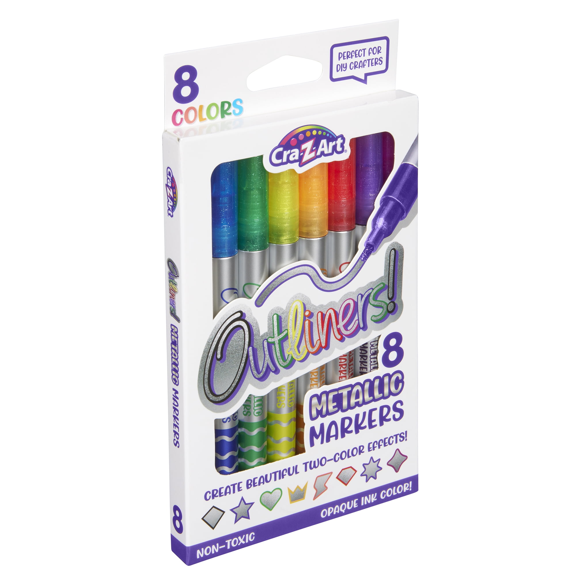 Cra-Z-Art 8ct Outliner Metallic Markers