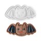 thumbnail image 5 of Molde de galletas de plástico para la decoración de fiestas de panadería con cortadora de galletas de Halloween, 5 of 5