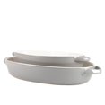 thumbnail image 4 of 10 Strawberry Street Sienna Oval 13" and 10.5" Bakeware Set, Gray, 4 of 4