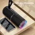 thumbnail image 4 of Altavoz Bluetooth portátil bocina impermeable con luces Rgb, 4 of 7