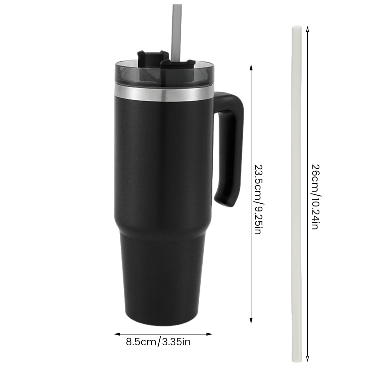 0.5LStainless Steel Themo Bottle with Portable Handle Cup Leak