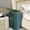 Green, variant on Push-Open Trash Can With Lid For Kitchen Bathroom And Living Room Slim Plastic Waste Bin Yellow 1 Count