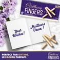 thumbnail image 4 of CADBURY FINGERS WHITE CHOCOLATEY, Chocolatey Cookie Biscuits, Sweet Treat, Decadent Snack, 4 of 7