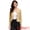 Khaki, variant on DARING DIVA Women's Cropped Long Sleeve Button Down Lightweight Blazer XS Khaki