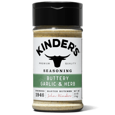 Kinder's Buttery Garlic and Herb Seasoning, 2.0oz