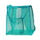 thumbnail image 4 of Bolso de playa de malla, elegante bolso de hombro para mujer, ideal para ir a compra, vacaciones o piscinas. Verde, 4 of 7