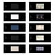 thumbnail image 1 of Hoja de pantalla Godox AK-S03 Juego de diapositivas Transparencias para Godox AK-R21 Camera Flash Projector, paquete de 10 piezas Romacci Hoja de pantalla, 1 of 3