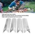 thumbnail image 3 of Barbeque Grill Heat Plates, Stainless Steels 4 Pcs Universal Grill Heat   for BBQ, 3 of 7
