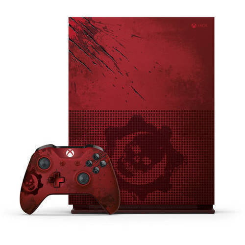 beetje Ster moord Xbox One S 2TB Gears of War 4 Limited Edition (Xbox One) - Walmart.com