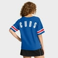 thumbnail image 2 of Women's Fanatics Royal Chicago Cubs Curl Route T-Shirt, 2 of 5