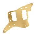 thumbnail image 2 of Baohd Guitar Pickguard Aluminum Alloy Lightweight Front Guard Cover Scratch Plates For Instrument Accessories Replacement Parts Gold, 2 of 6