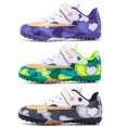 thumbnail image 1 of Zapatos de fútbol para niños Zapatos de fútbol para niños y jóvenes Zapatillas de deporte con uñas rotas Zapatillas de deporte Calzado-BlancoGris-EU34 Sincero Electrónica, 1 of 4