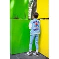thumbnail image 5 of Marvel Spider-Man Little Boys Fleece Bomber Jacket and Jogger Pants Blue 7-8, 5 of 5