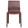 thumbnail image 4 of Elite Living STAN Modern Leather Side Chair Chianti, 4 of 5