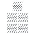 thumbnail image 3 of Yuarrent 10 Uds. Ganchos de aleación duraderos y multiusos de alta resistencia para colgar ganchos en S ganchos en forma de S de alta Type2 NO2, 3 of 6