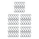 thumbnail image 2 of Bewildely Ganchos en S duraderos y fáciles de usar de 10 piezas para colgar ganchos en S ganchos en forma de S de alta resistencia ganchos en S Type2 NO2, 2 of 6