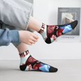 thumbnail image 7 of Saiise Chucky Funny Socks Men Women Adults Novelty Graphic Crew Tube Socks Crazy Design Casual Dress Socks for Sports,Running,Travel, 7 of 7
