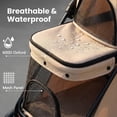 thumbnail image 5 of Double Layer Pet Stroller Cat dog pram, Lockable Wheels Carriers, Foldable for storage, for Small Medium Sized Pets, Simple assembly, for Multi-Pet Homes, 5 of 10