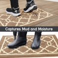 thumbnail image 3 of Indoor Door Mat, 32"x20" Front Door Mat Non-Slip Low-Profile Entrance Rug, Absorbent Resist Dirt Back Door Mat, Machine Washable Door Rugs, Khaki, 3 of 8