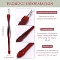 thumbnail image 7 of EXLEAF 6-Piece Professional Cuticle Trimmer Set,Cuticle Pusher And Knife,Sturdy Nail Art Tools for Removing Dead Skin, 7 of 7