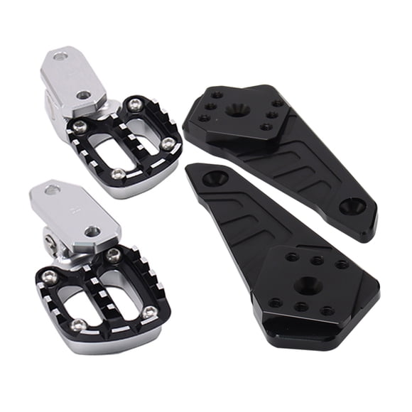Riwcyla Wide Foot Pegs Front Billet enlarged Pedals Rest Footpegs Replacement for X,ADV 750 2021 , perfect for daily use, outdoor activities, travel & casual occasions