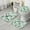 Light Green Christmas-1, variant on Red and Green Plaid Christmas Pattern Bathroom Rugs Sets 3 Piece,Toilet Cover Set,Absorbent Non Slip Bathroom Mats Sets with U-Shaped Contour Rug Toilet Rug Set