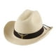 thumbnail image 1 of Sombrero de vaquero occidental de moda decorar traje de sombrero de protección solar para la playa Beige jinwen Sombrero de vaquero, 1 of 8