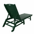 thumbnail image 5 of WestinTrends Malibu Outdoor Chaise Lounge Set of 2, All Weather Poly Lumber Patio Pool Lounge Chair with 5 Posistions Backrest, Dark Green, 5 of 9