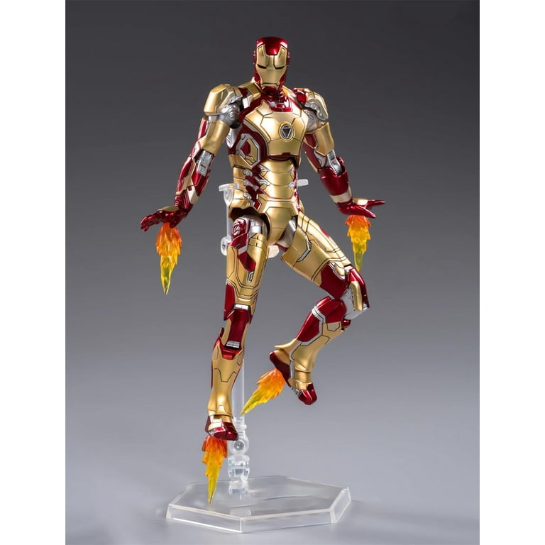 OVONNI 7 Inch Ironman MK42 Action Figure,Exquisite Painting