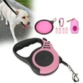 thumbnail image 4 of Pet Leash, Retractable Dog Leash Comfortable To Grip Lightweight With Folding Bowl For Small Medium Large Dog Pink, 4 of 8