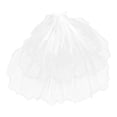 thumbnail image 1 of Velo de novia con lazo, velo de novia multicapa para novias, fotografía de boda y despedida de soltera, elegantes accesorios para el cabello, 1 of 7