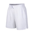 thumbnail image 3 of Men's Casual Shorts for Spring and Summer Solid Color Zipper Pocket Slit Trousers with Drawstring Tie Rope Five-Pocket Design Comfortable Everyday Wear, 3 of 4