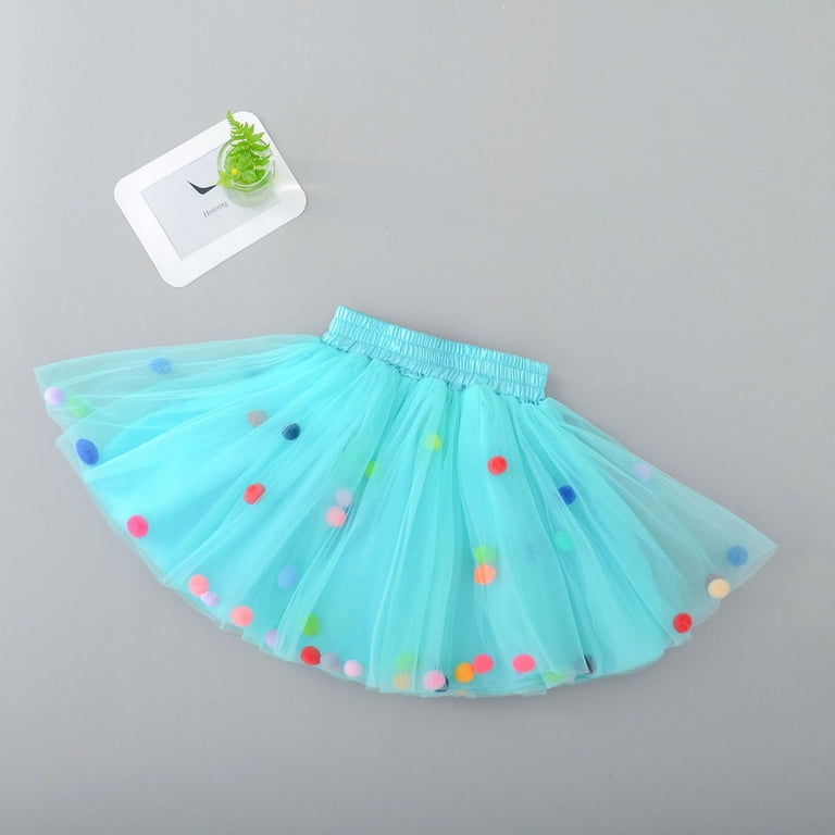 Toddler Girls Tutu Skirt Petticoat Short Skirt Tutu Dresses Carnival Skirt  Size 3-4T