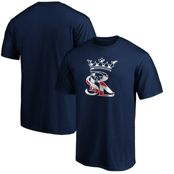 Men's Navy Real Salt Lake Banner Wave T-Shirt