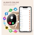 thumbnail image 2 of Reloj inteligente Iaret para mujer con responder/hacer llamadas Android/iOS, 2 of 7